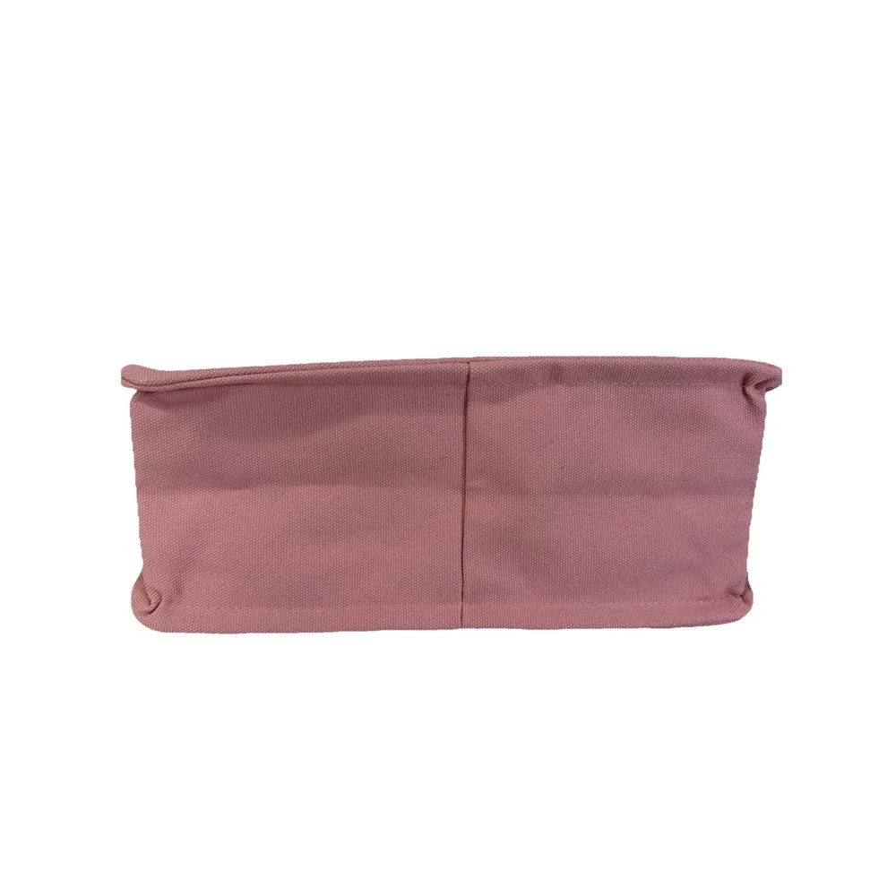 Canvas Tote Bags For Women Large Shoulder Hobo Handbag Purse Multi‎ Pocket Pink